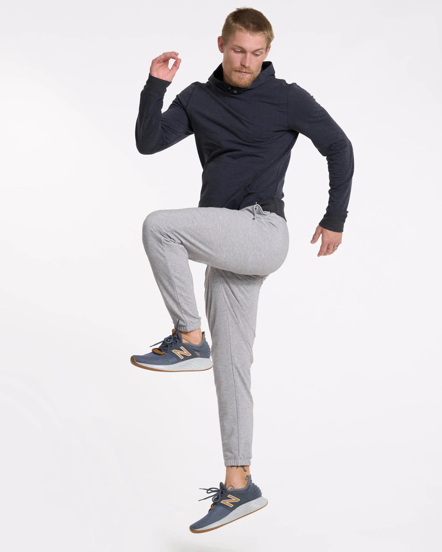 Austin Sweatpant | Light Heather Grey - Image 6