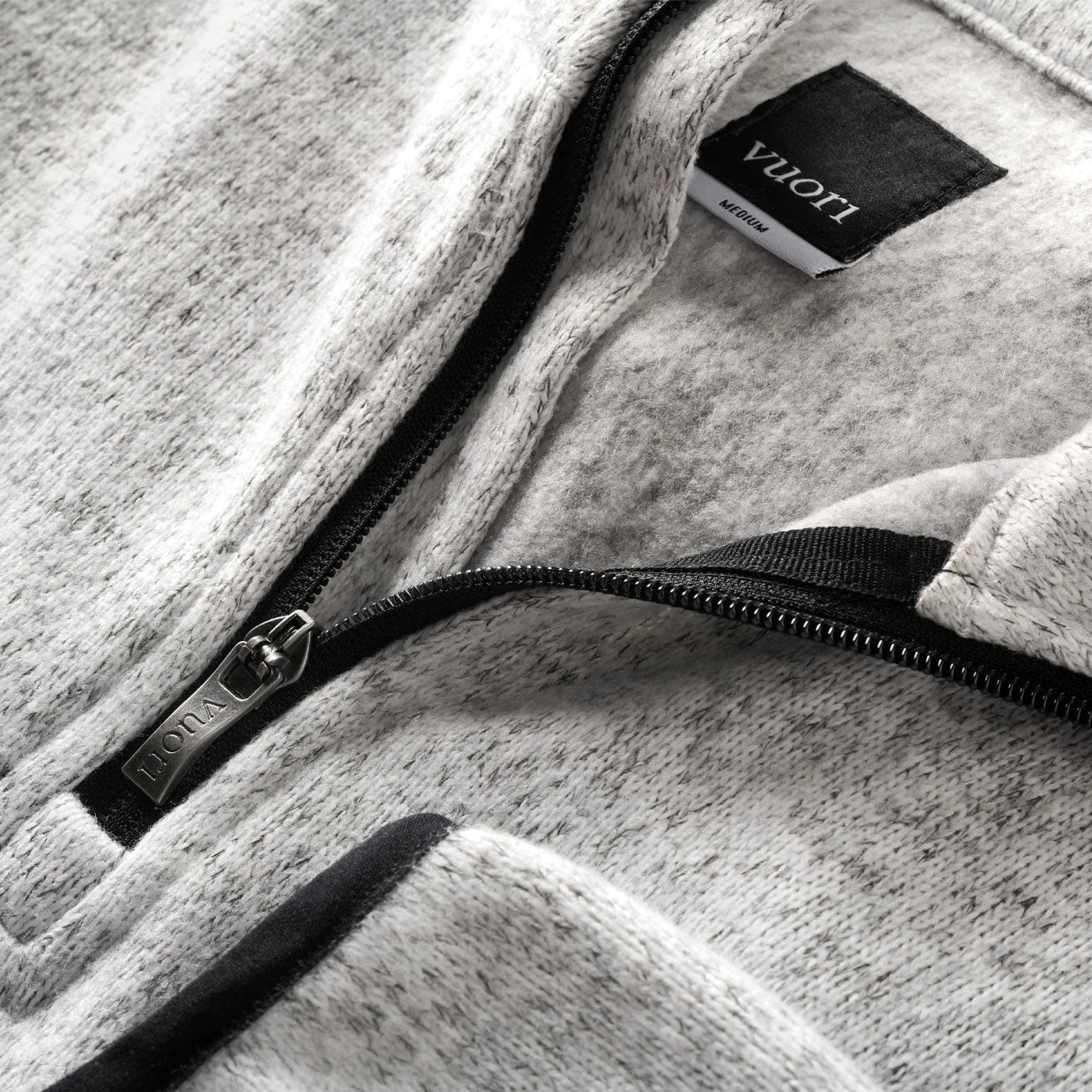 Durango Half Zip | Heather Grey - Image 2