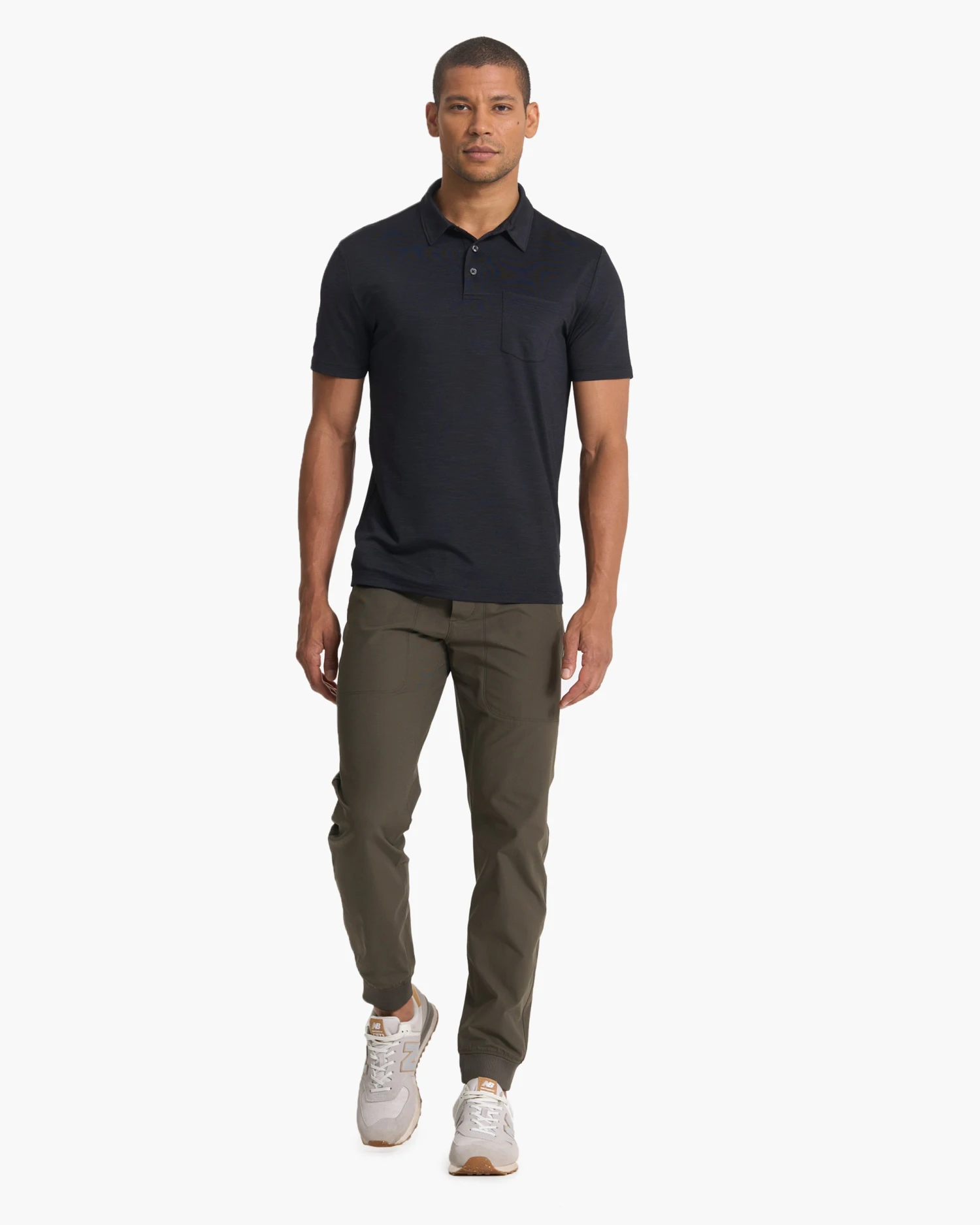 Zephyr Polo | Black Heather - Image 5