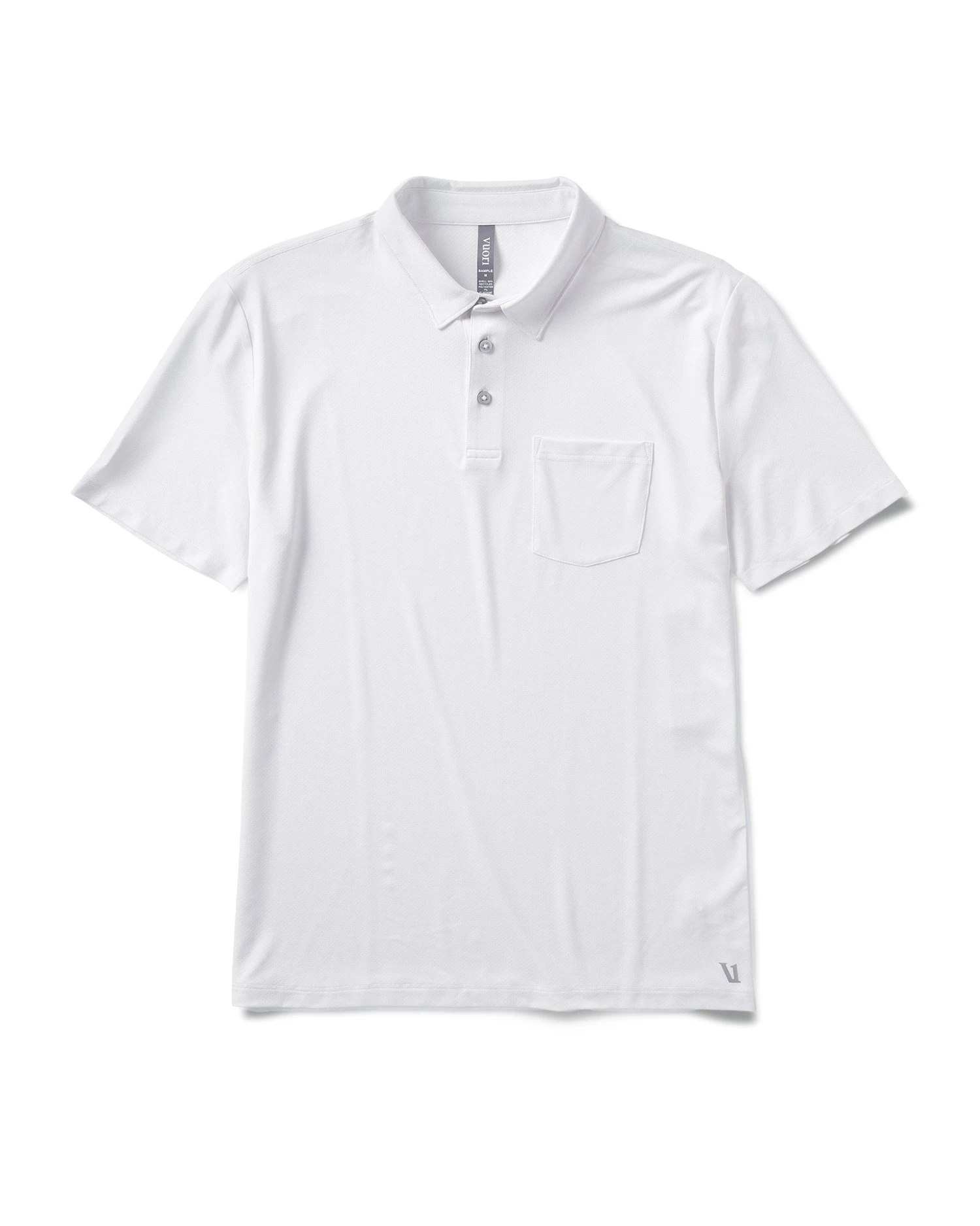 Zephyr Polo | White