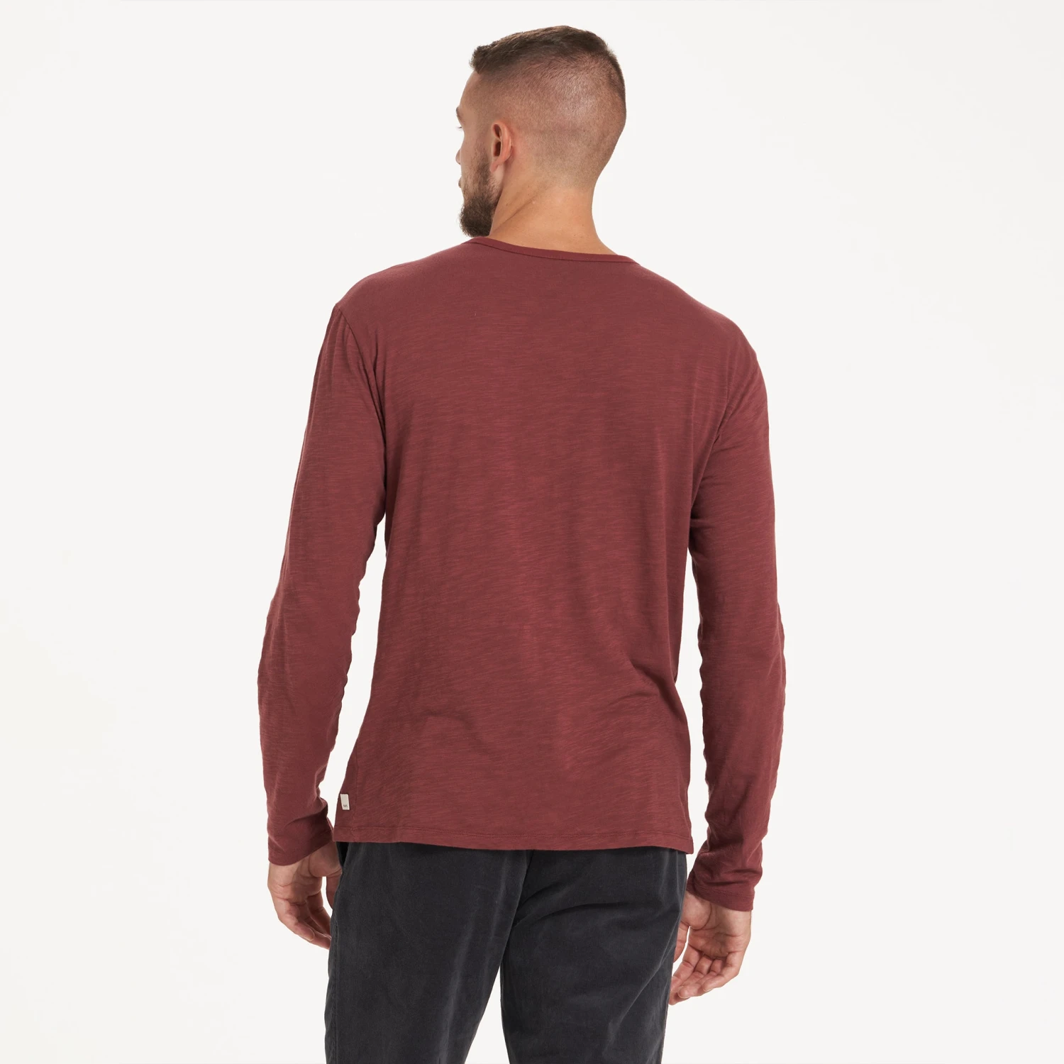 Long-Sleeve Rise Tee | Red Clay - Image 3