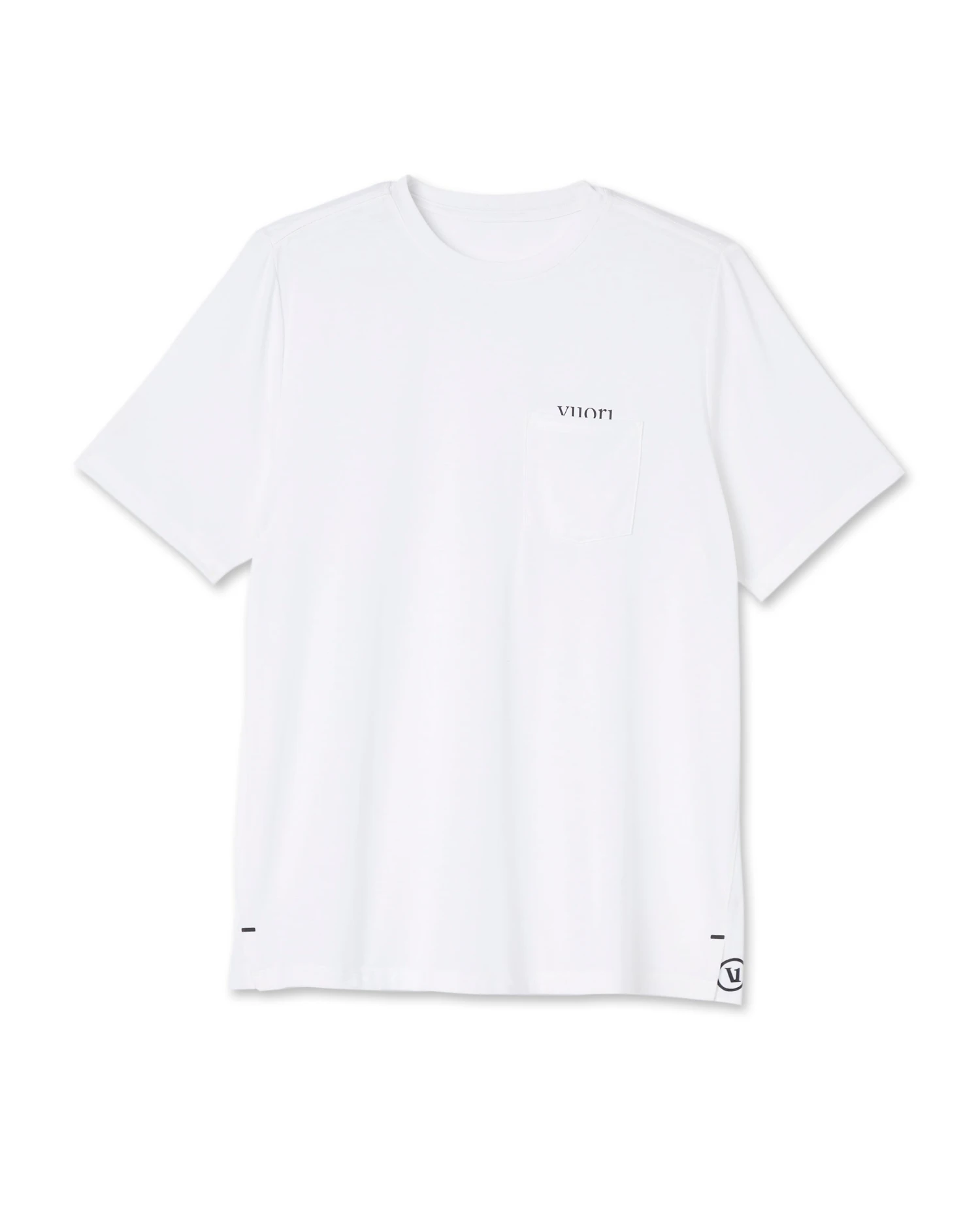 Current Pocket Tee | White