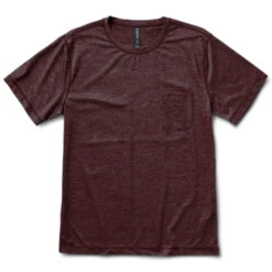 Tradewind Performance Tee | Oxblood Heather