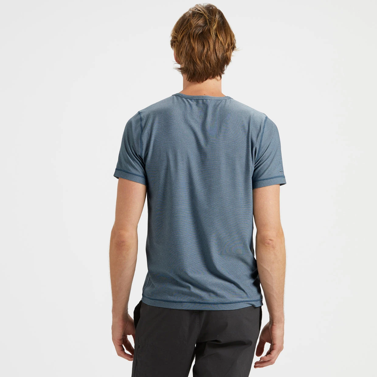 Flux Tee | Indigo Heather - Image 4