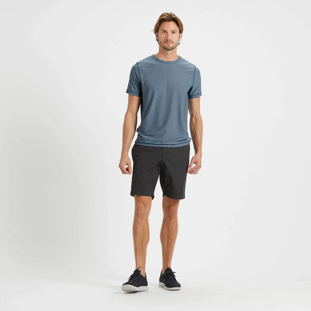 Flux Tee | Indigo Heather - Image 5