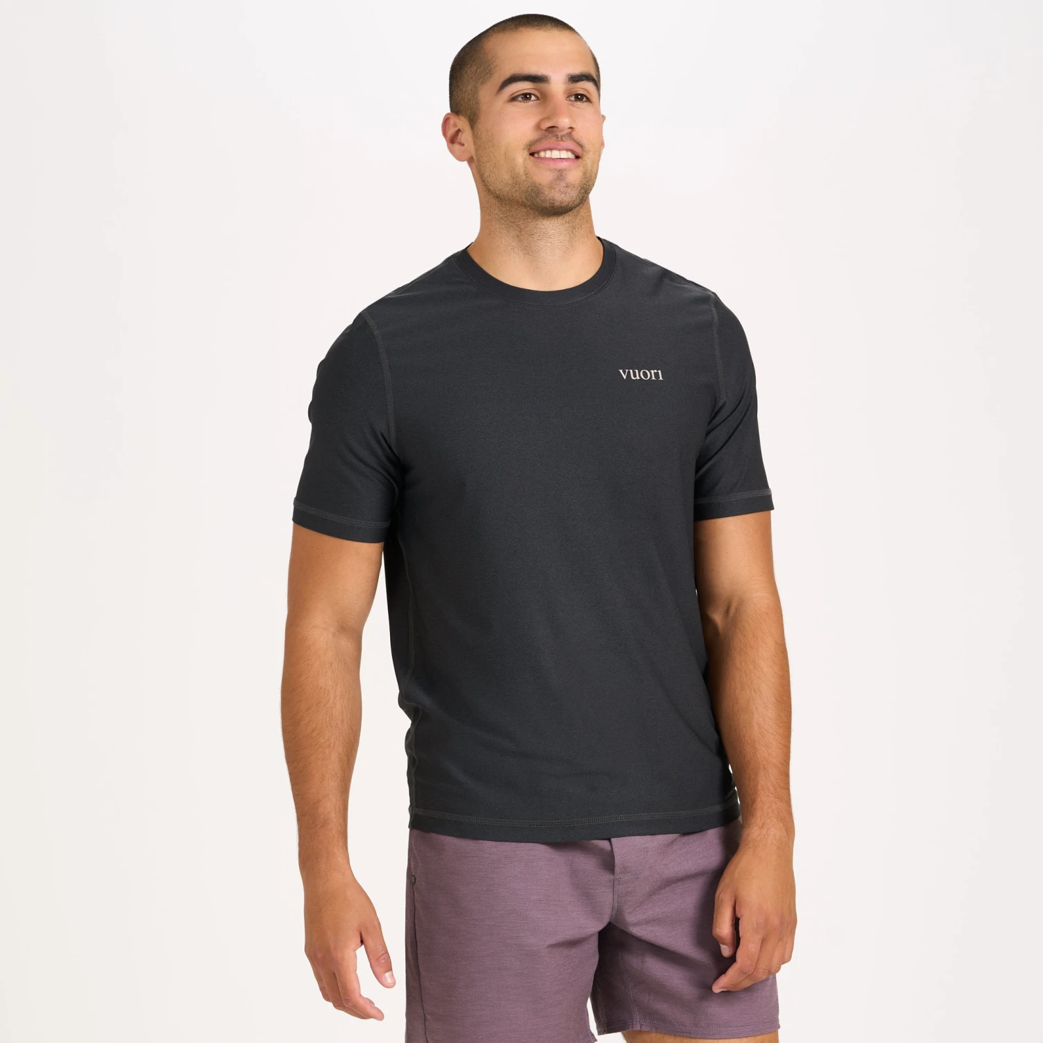 Short-Sleeve Uluwatu 2.0 Water Tee | Black Heather - Image 2