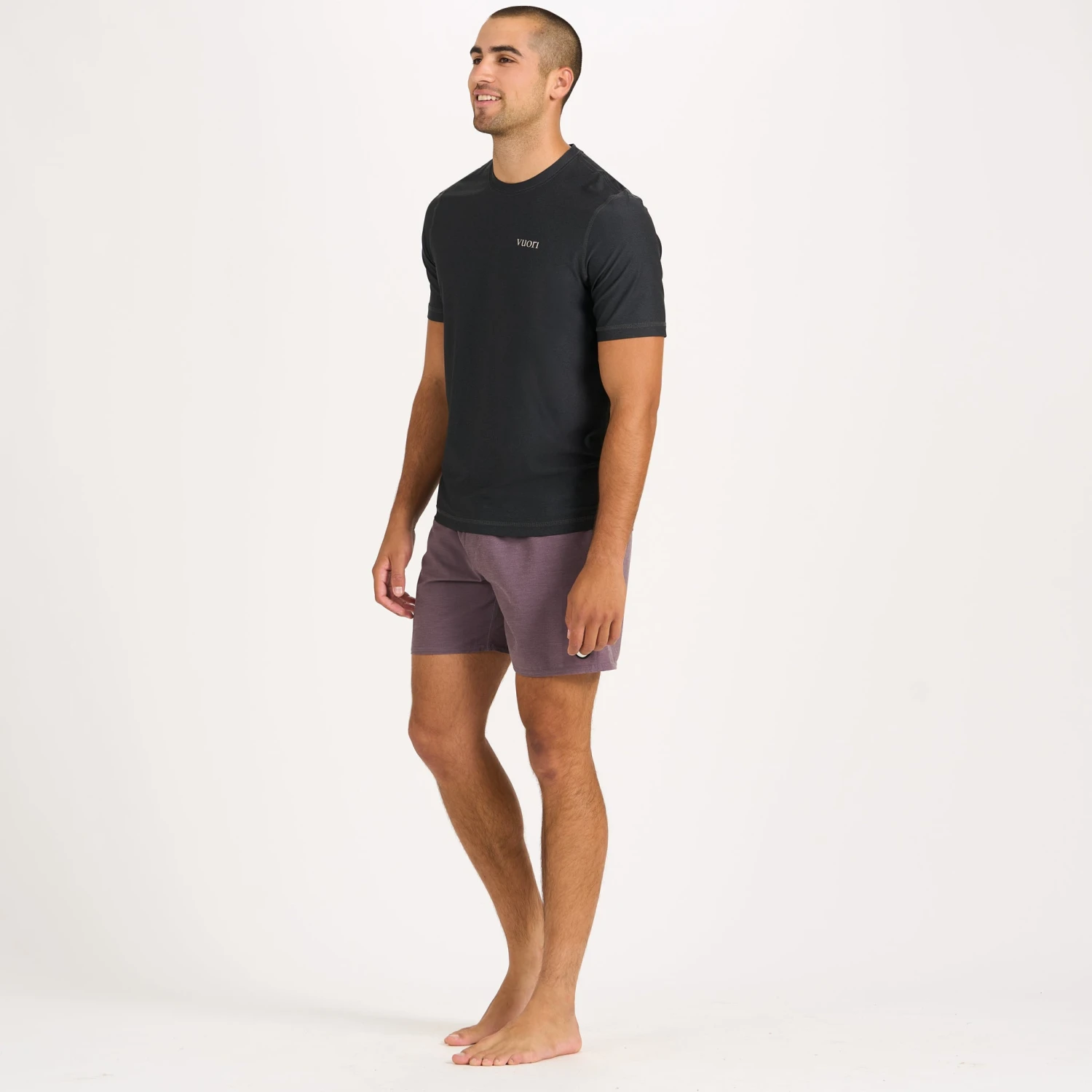 Short-Sleeve Uluwatu 2.0 Water Tee | Black Heather - Image 4