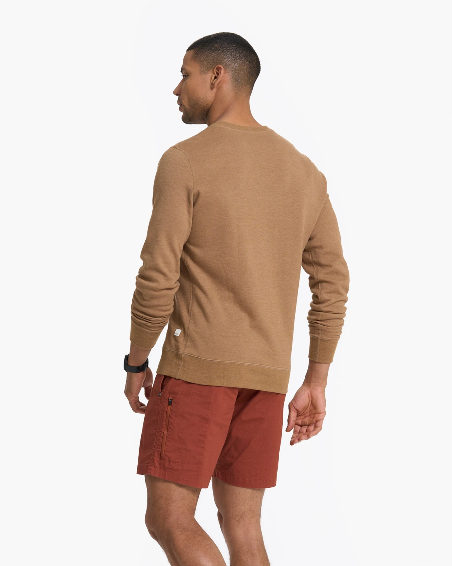 Jeffreys Pullover | Camel Heather - Image 4