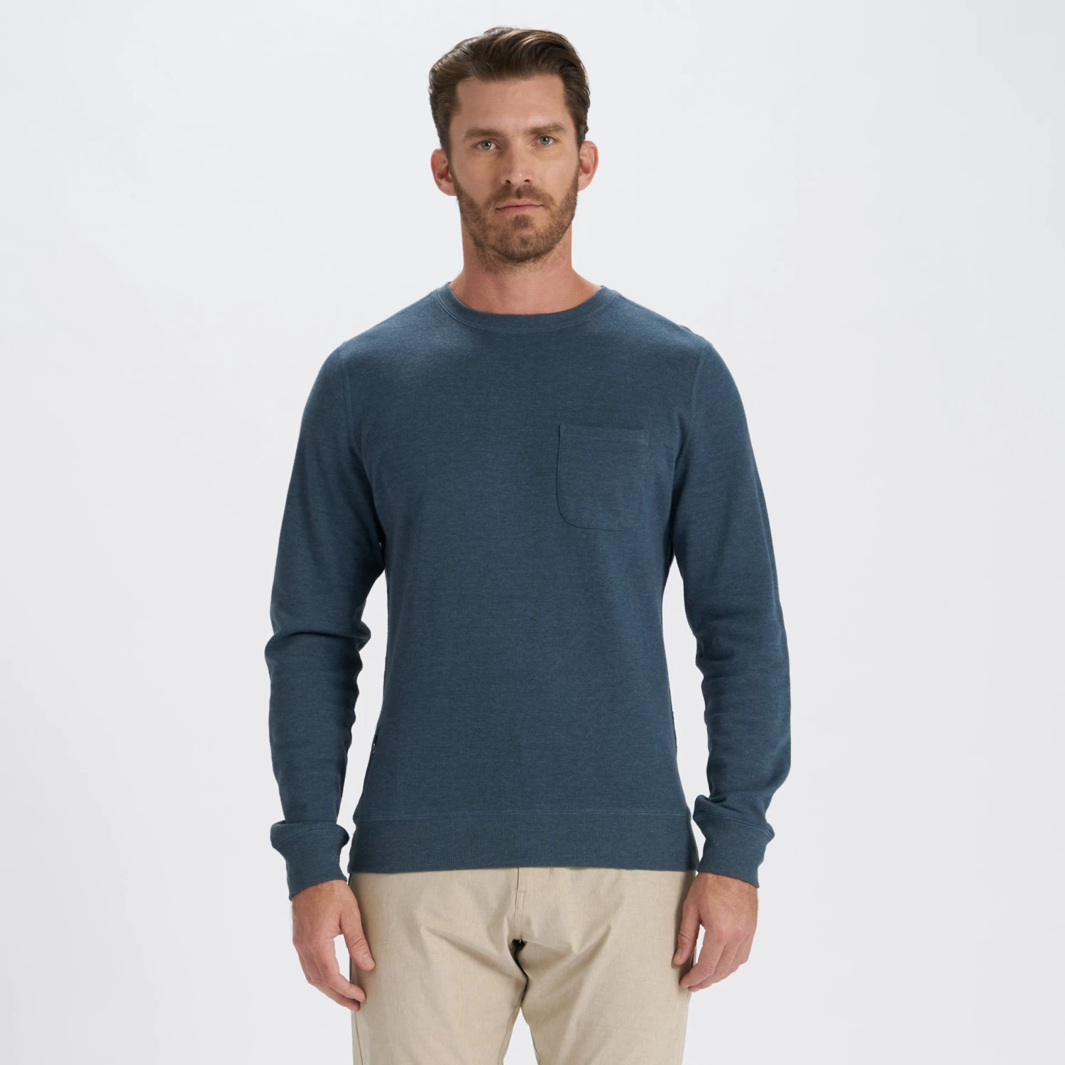 Jeffreys Pullover | Indigo Heather - Image 2