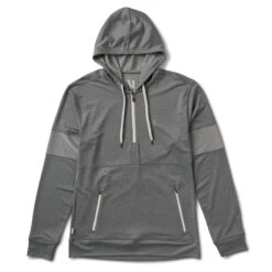 Zion Half Zip | Heather Grey