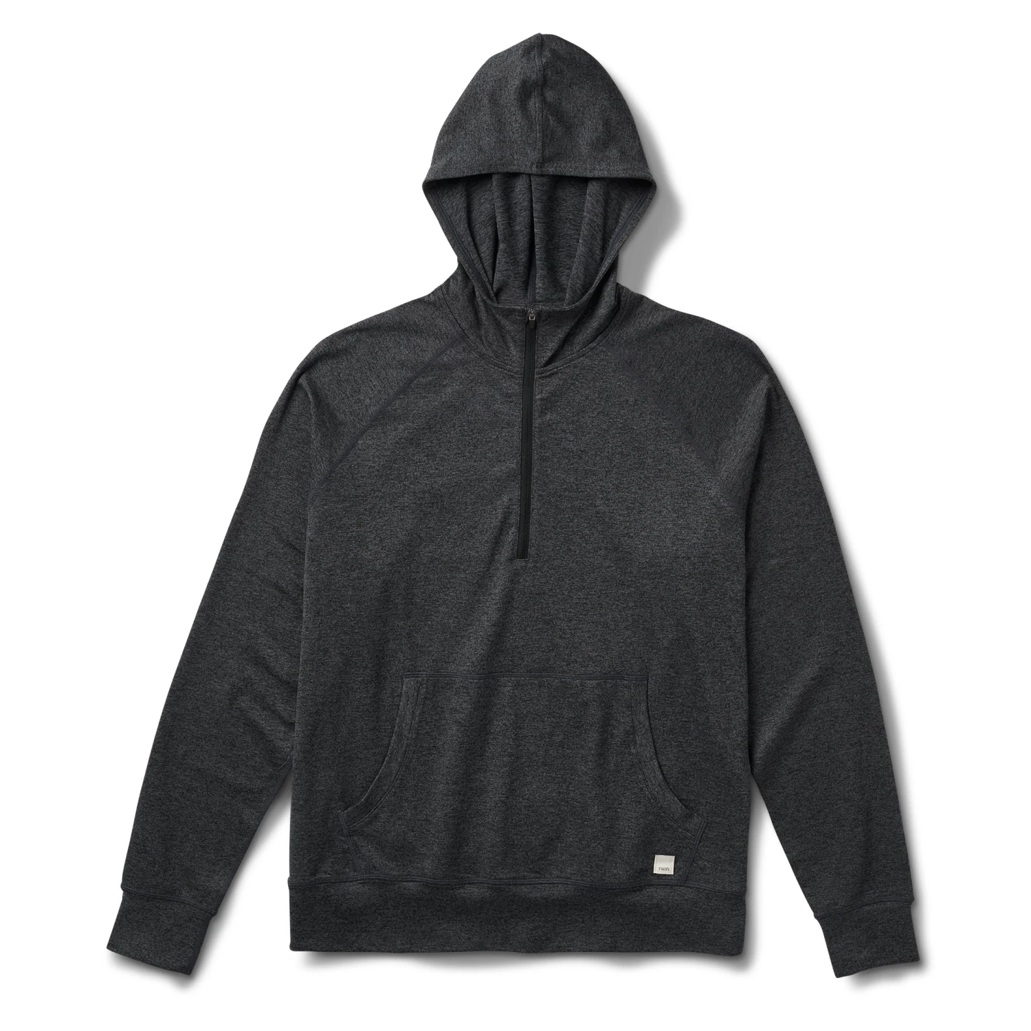 Ponto Performance Half Zip Hoodie | Charcoal Heather