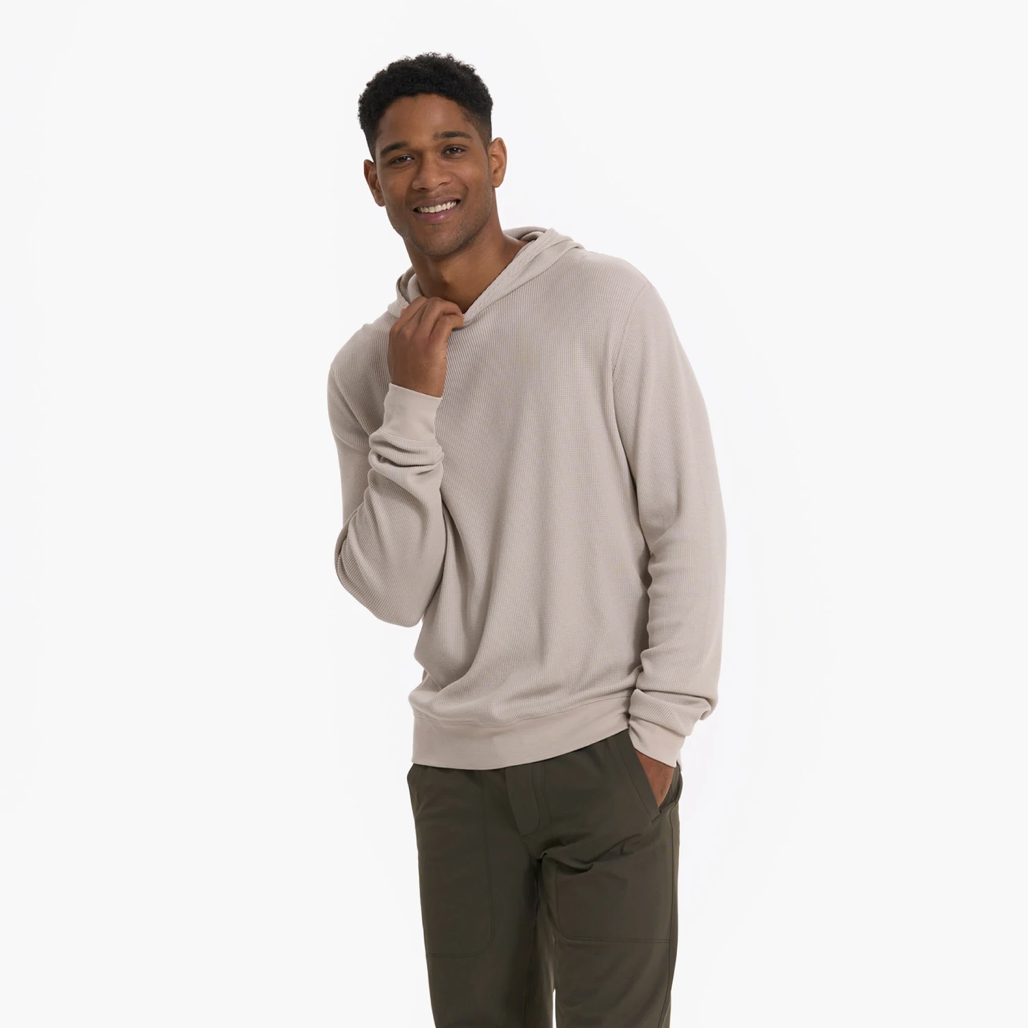 Waffle Hoodie | Dark Salt - Image 2