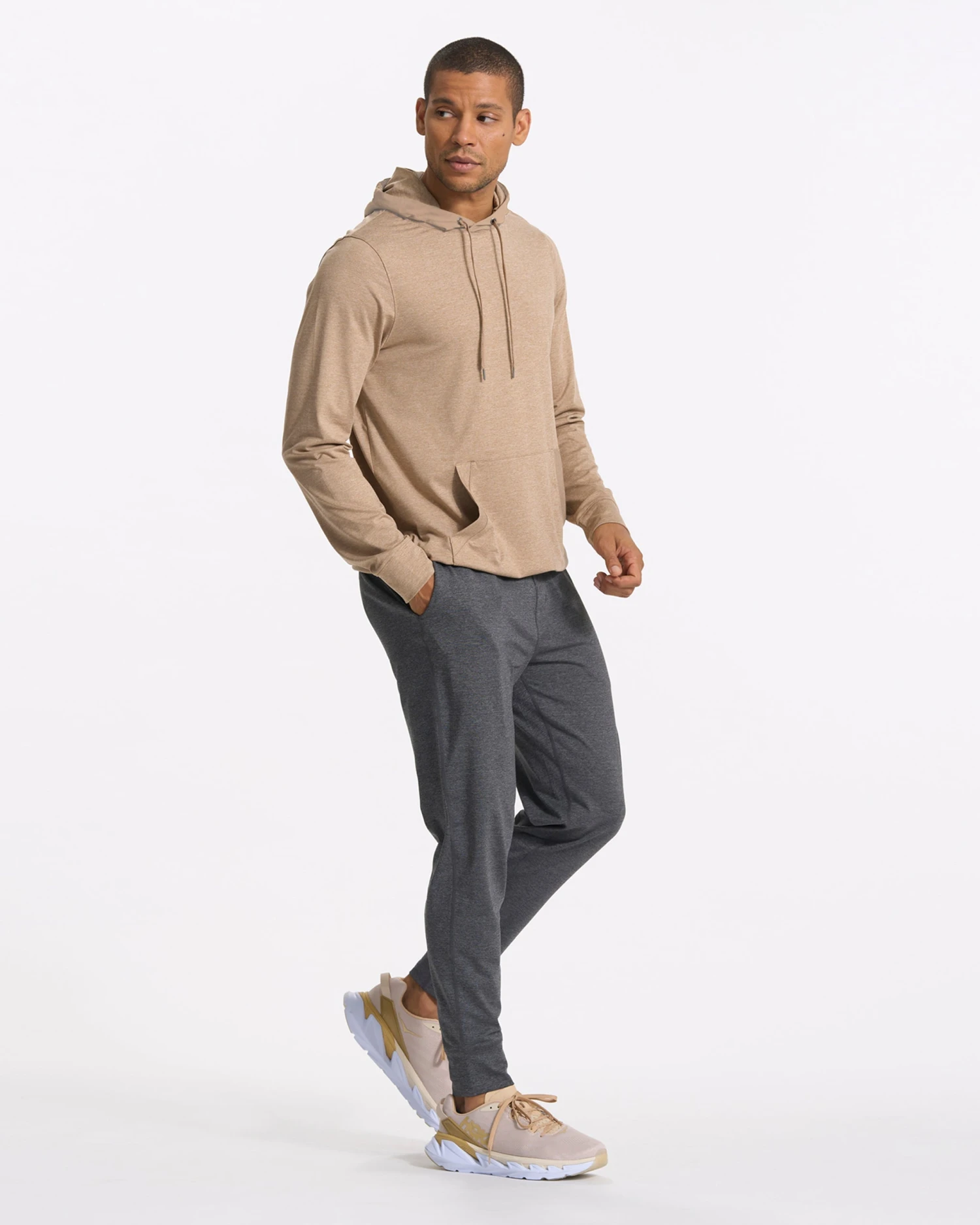 Sunday Element Hoodie | Camel Heather - Image 6