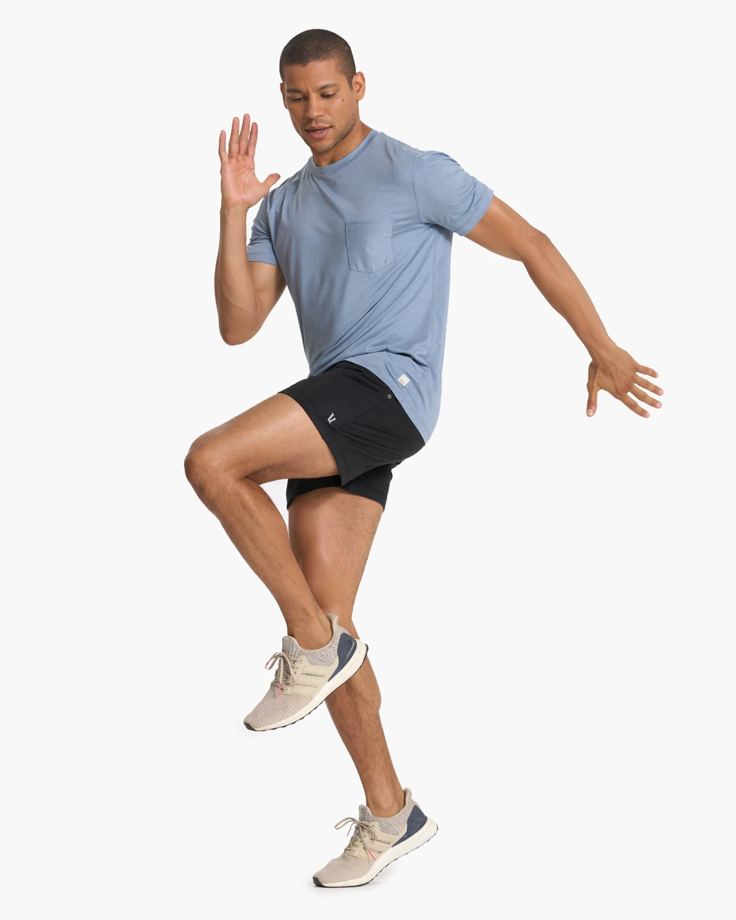 Ponto Short 5" | Black Heather - Image 5