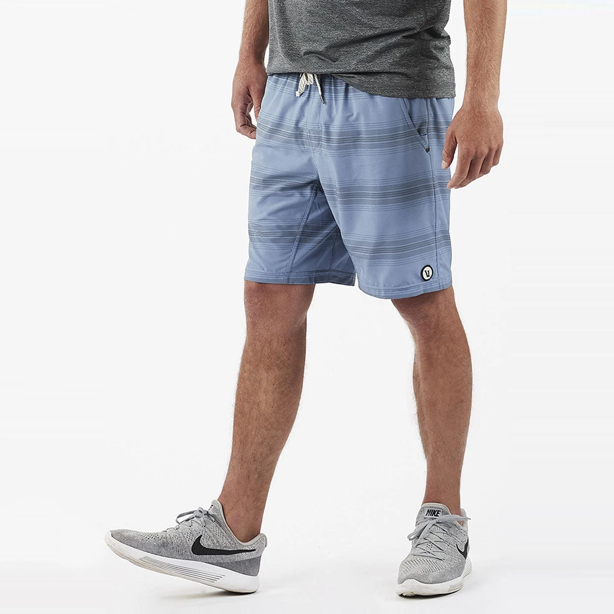 Kore Short | Slate/Charcoal Stripe - Image 3