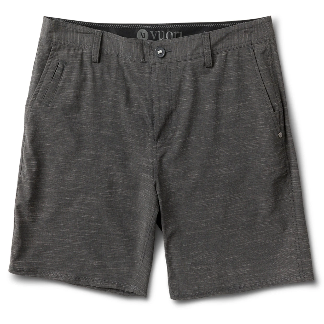 Maldive Short | Black Textured Stripe