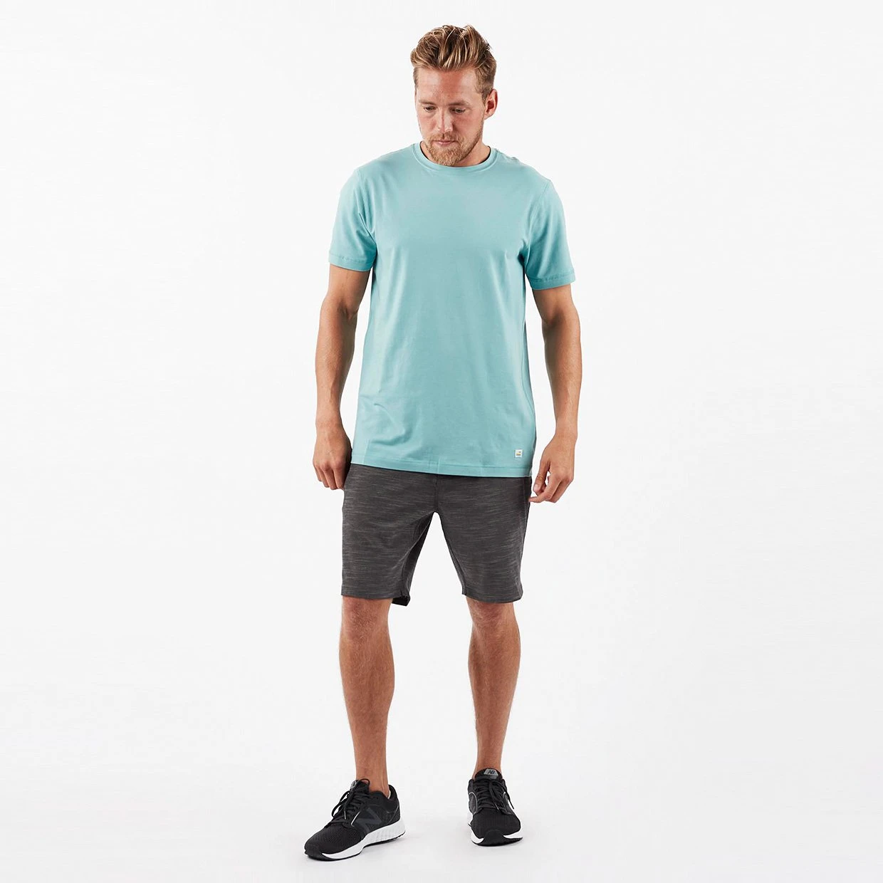 Maldive Short | Black Textured Stripe - Image 2