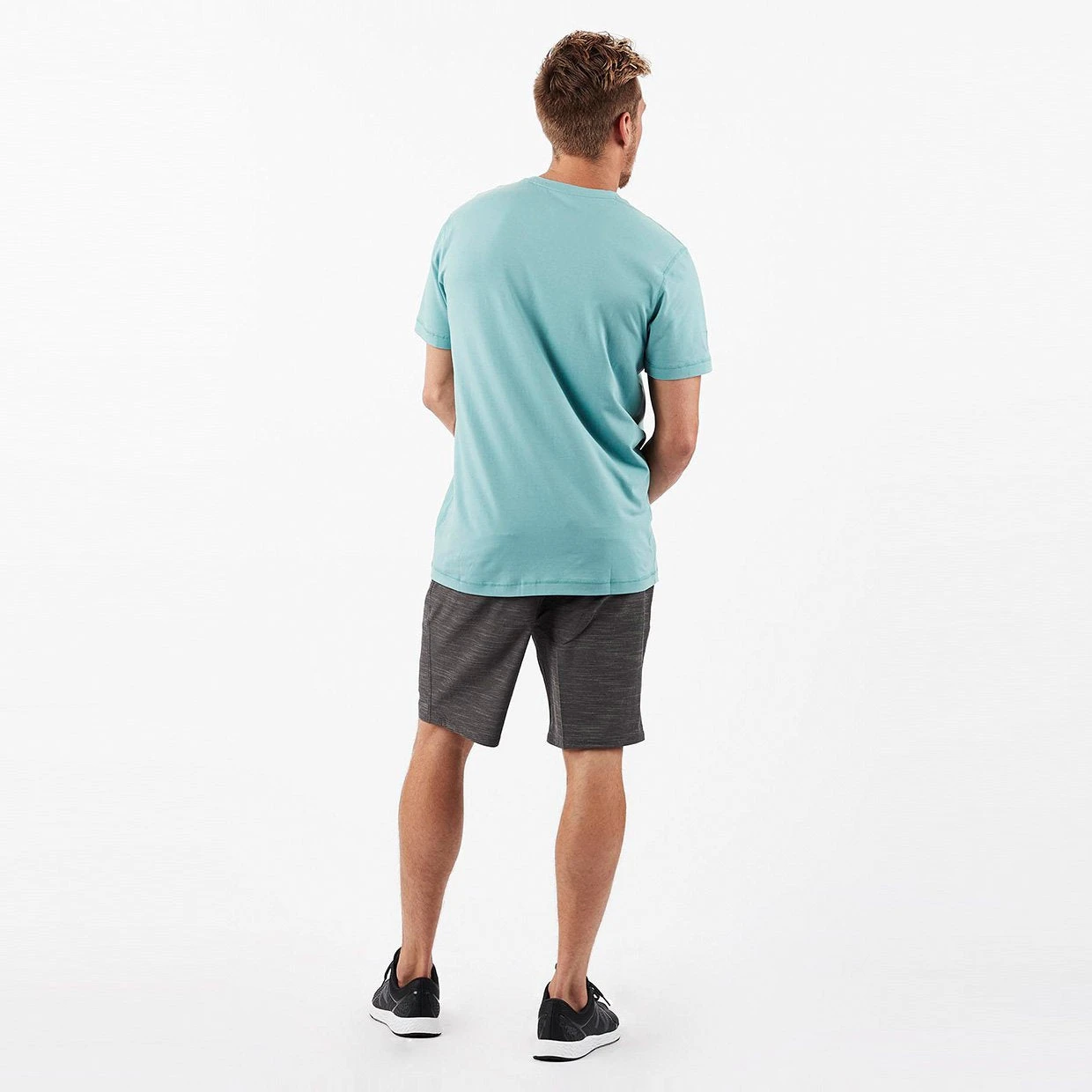 Maldive Short | Black Textured Stripe - Image 3