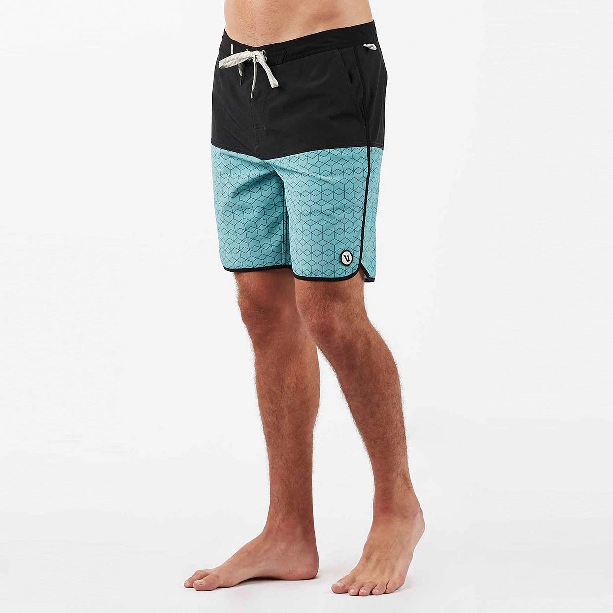 Cruise Boardshort | Glacier Hex Block - Image 2