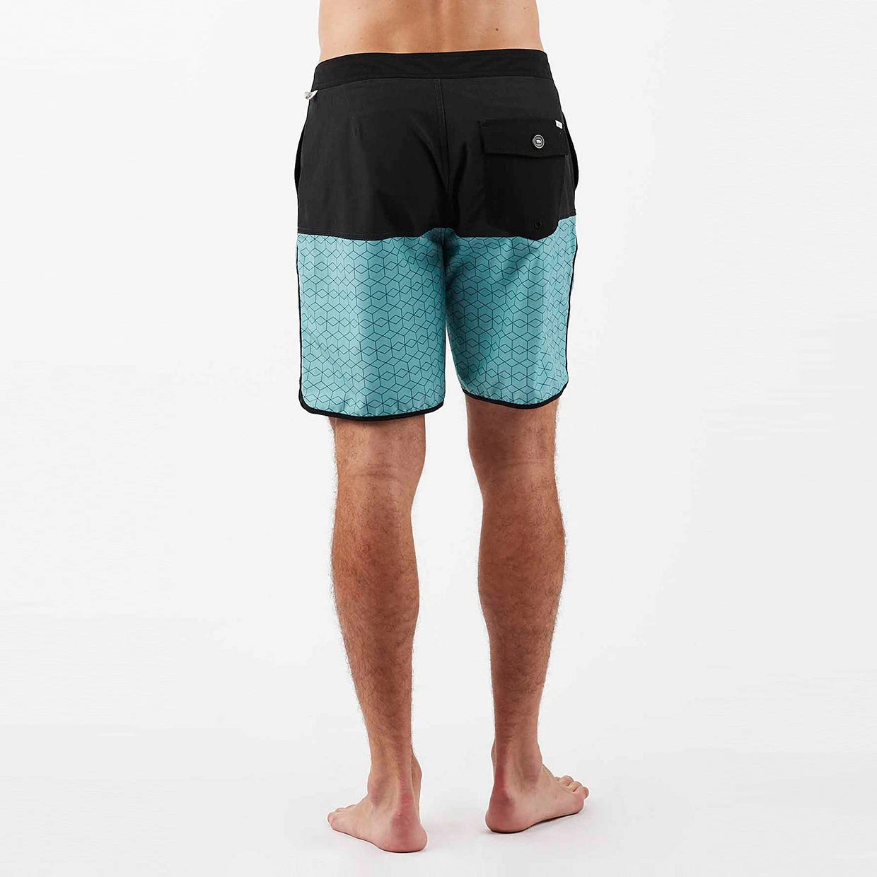 Cruise Boardshort | Glacier Hex Block - Image 3