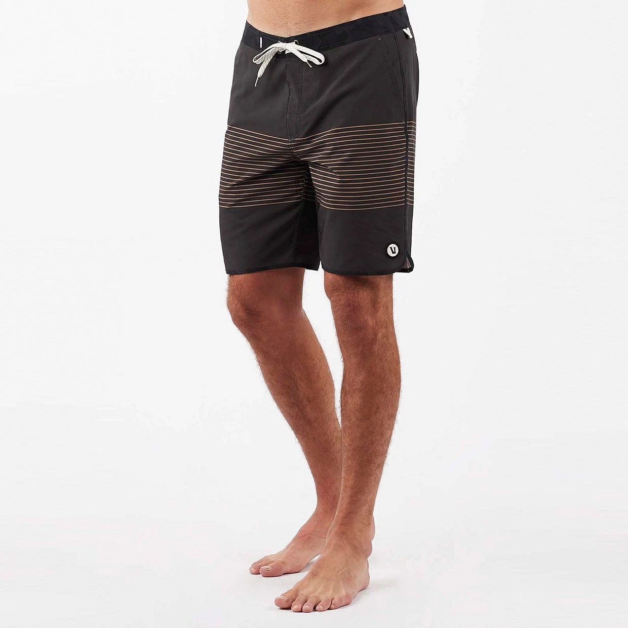 Cruise Boardshort | Charcoal Acorn Stripe - Image 3