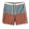 Cruise Boardshort | Lake Hazelnut Linen Texture Block