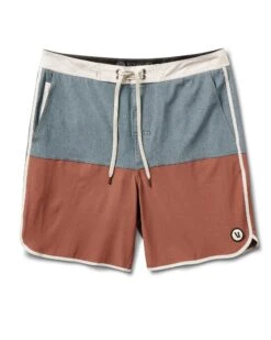 Cruise Boardshort | Lake Hazelnut Linen Texture Block