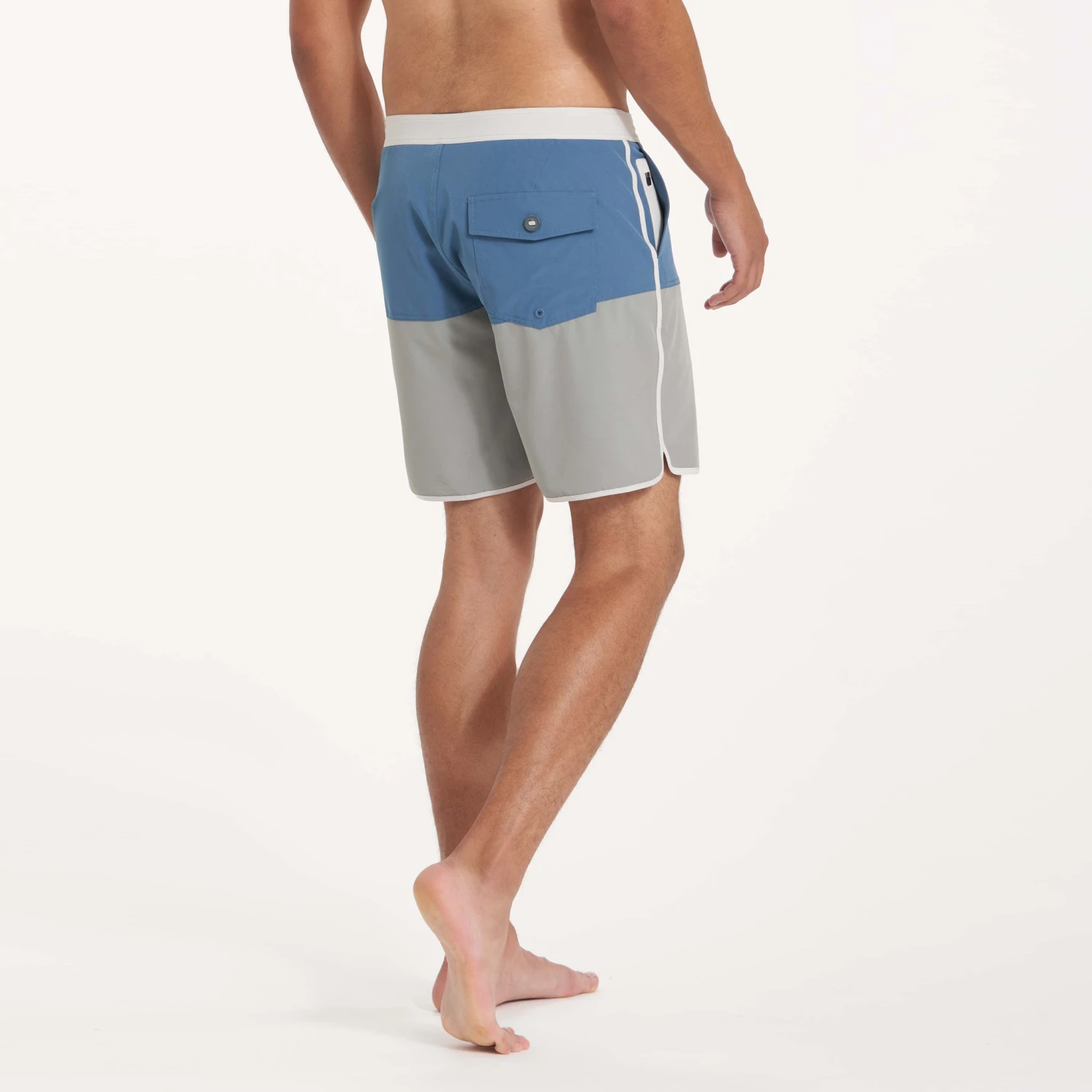 Cruise Boardshort | Pool Blue Colorblock - Image 4