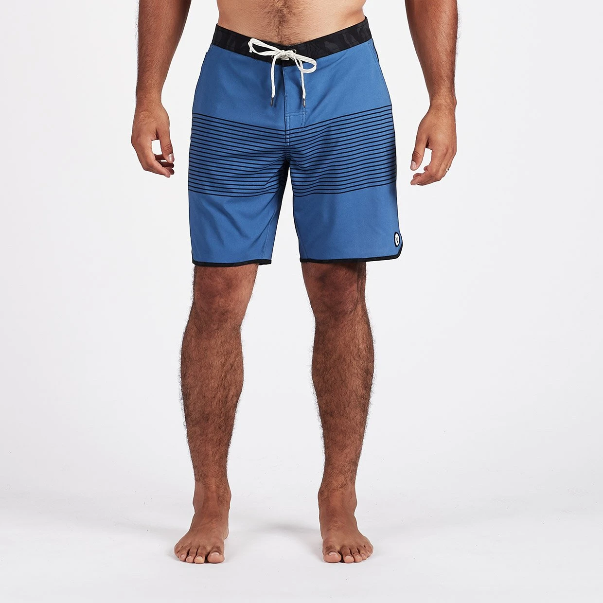 Cruise Boardshort | Sea Charcoal Stripe - Image 2