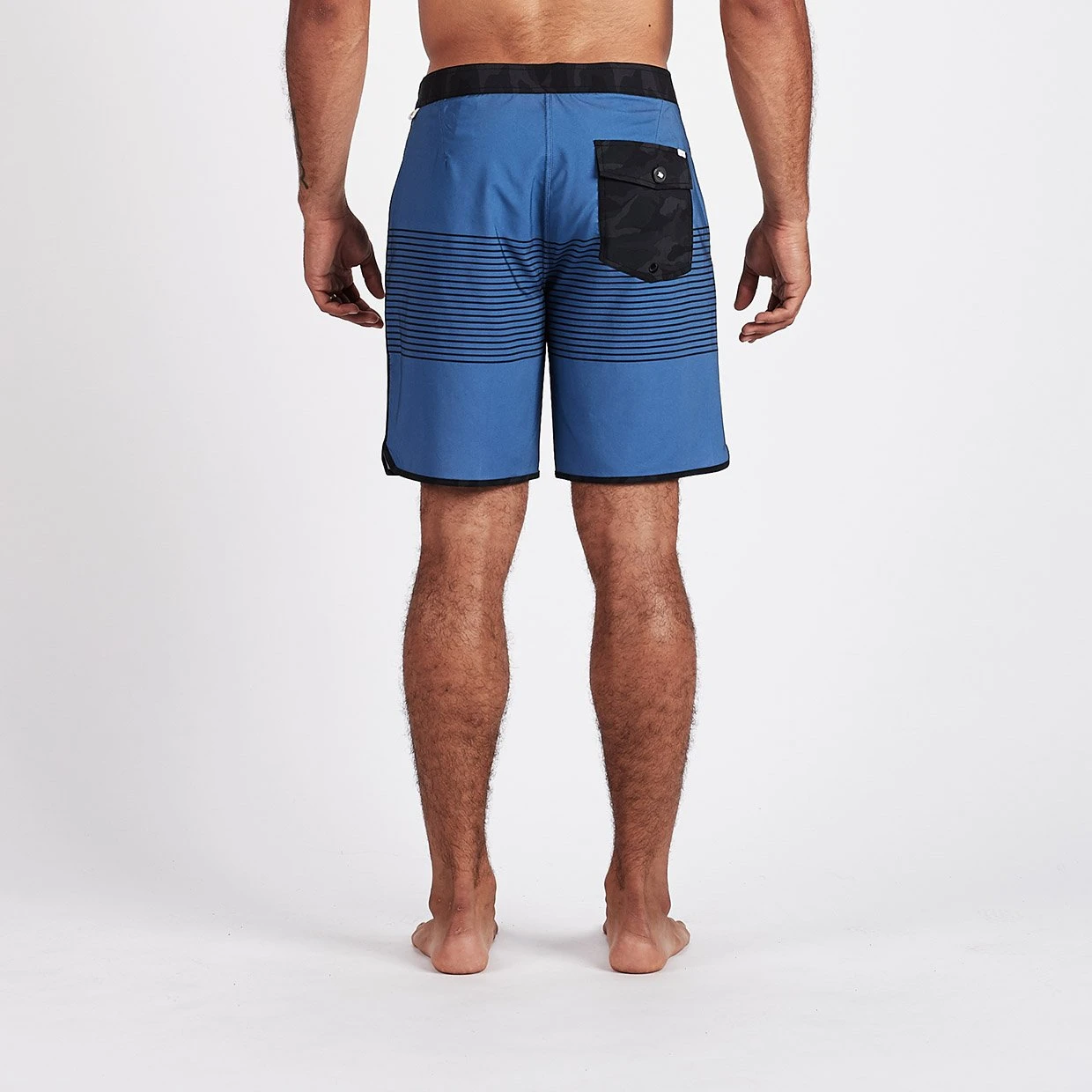 Cruise Boardshort | Sea Charcoal Stripe - Image 4