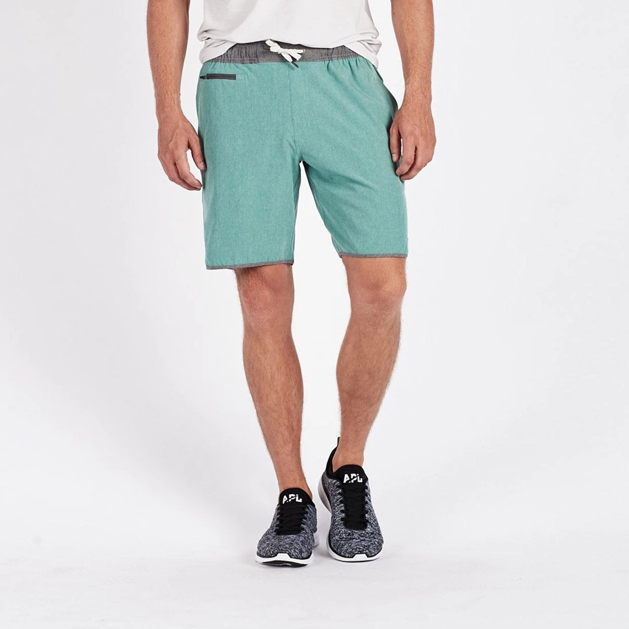 Banks Short | Aloe Linen Texture - Image 2