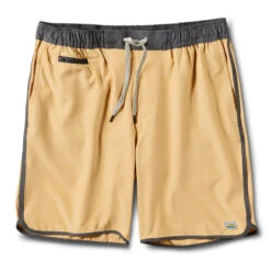 Banks Short | Saffron Linen Texture