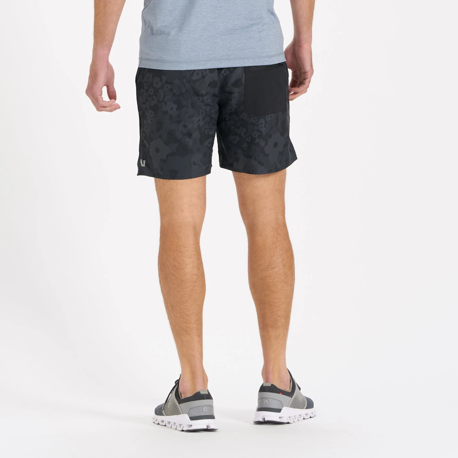 Trail Short | Charcoal Camo Flower - Image 4