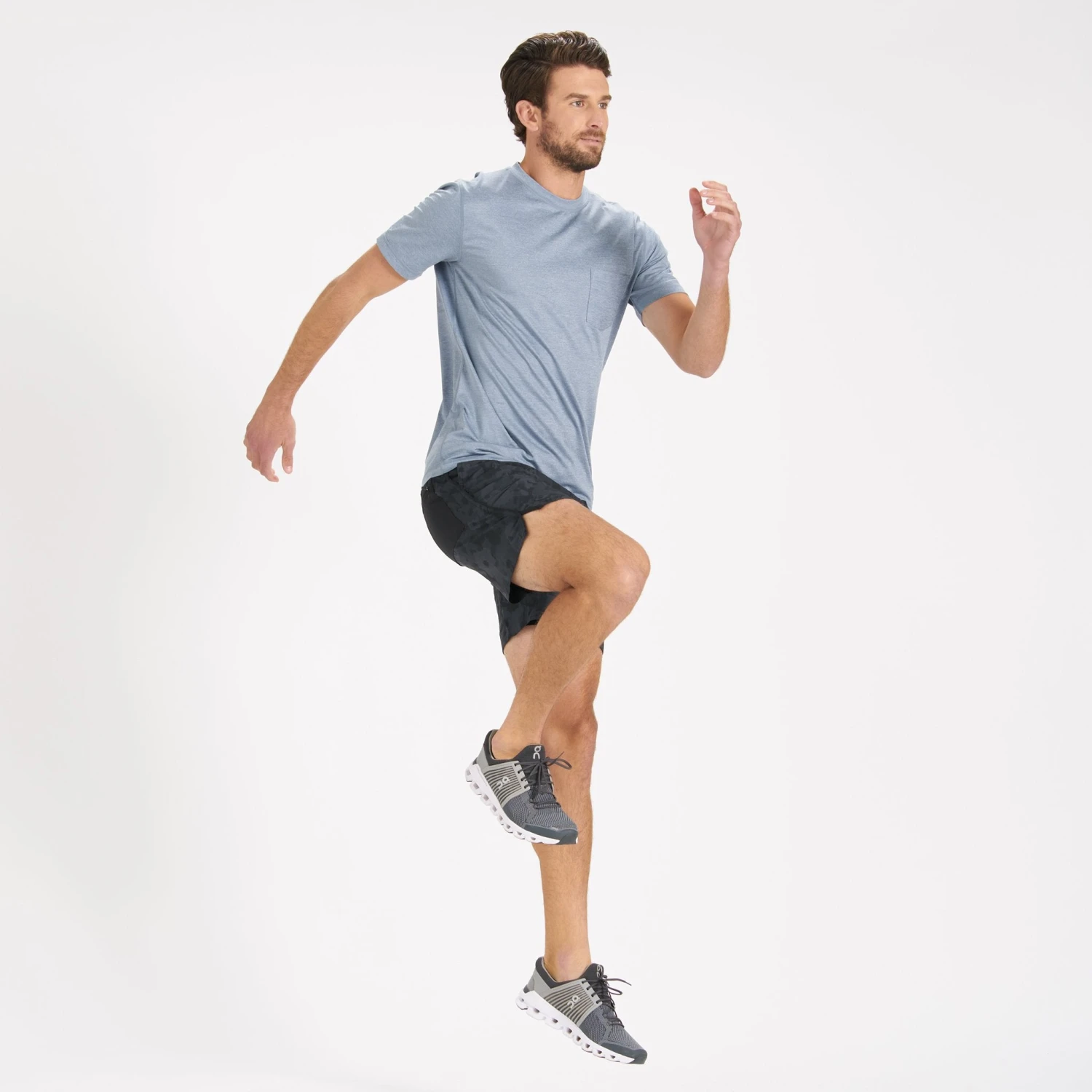 Trail Short | Charcoal Camo Flower - Image 6