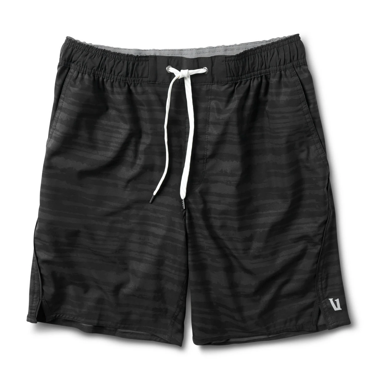 Trail Short | Black Dye Stripe