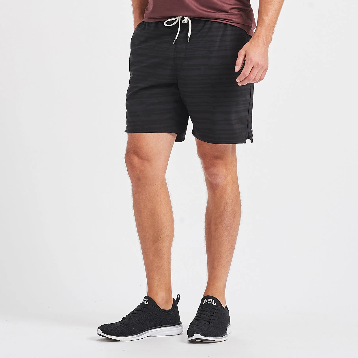 Trail Short | Black Dye Stripe - Image 2