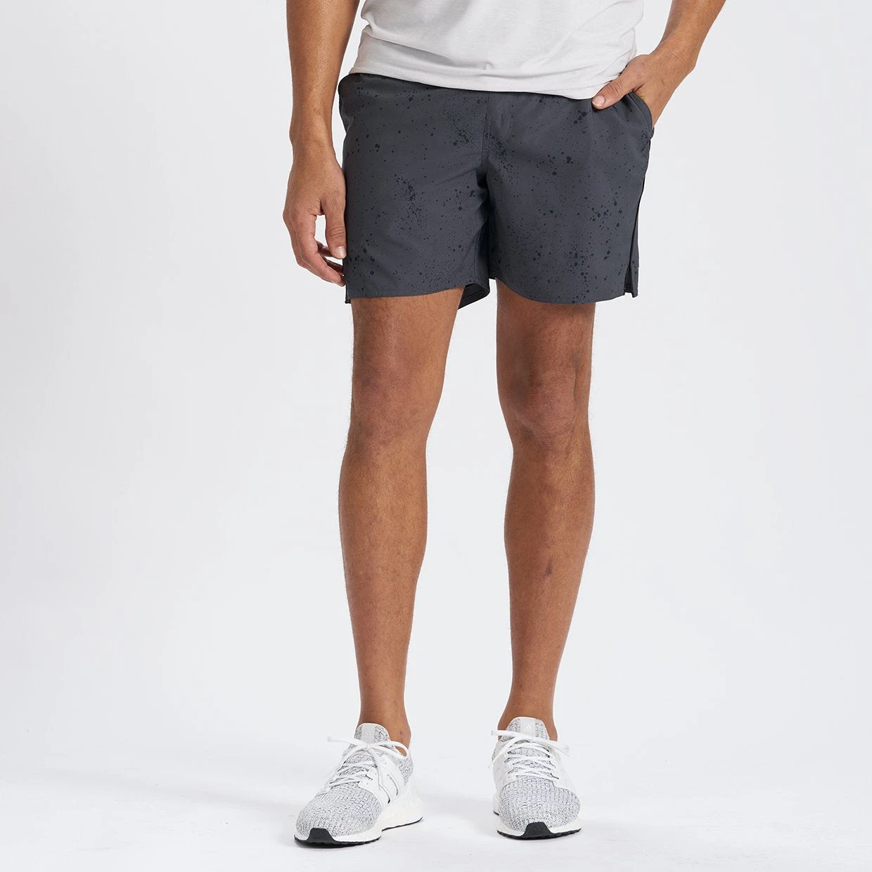 Trail Short | Charcoal Splatter - Image 2