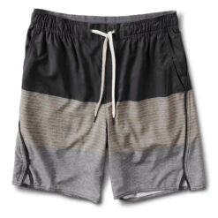 Trail Short | Saffron Stripe