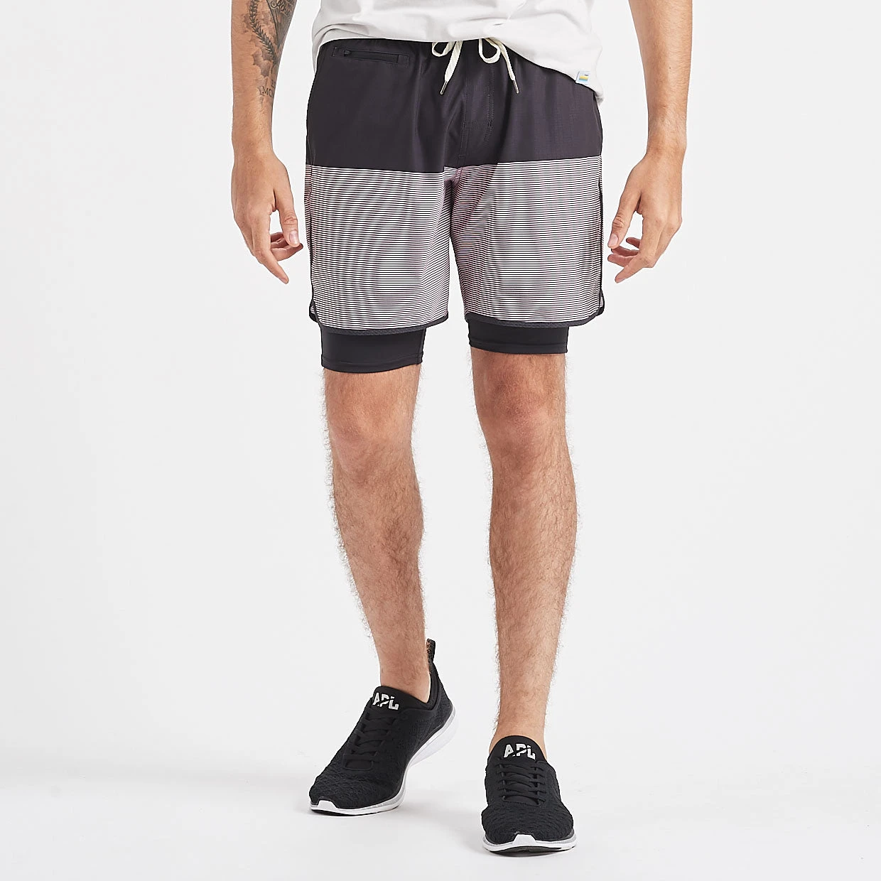 Stockton Short | Black Fig Stripe - Image 2