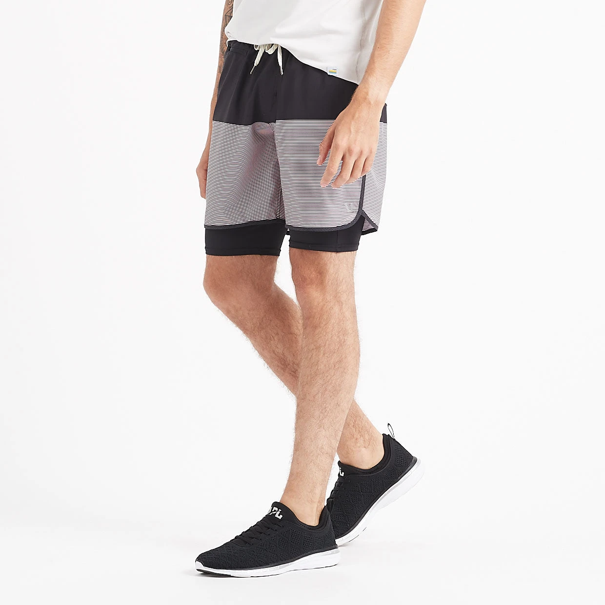 Stockton Short | Black Fig Stripe - Image 3