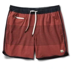 Banks Short 5" | Currant Stripe