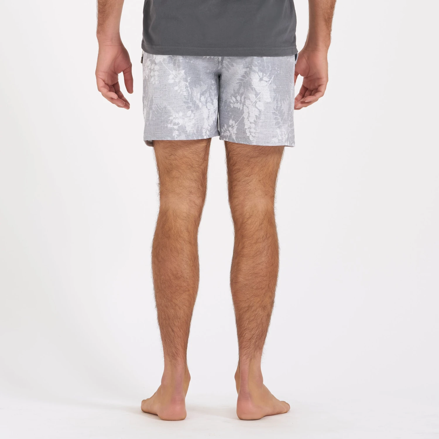 Cape Short | Light Grey Vintage Leaf - Image 4