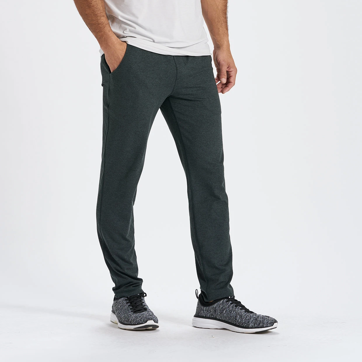 Ponto Performance Pant | Blackened Green Heather - Image 3