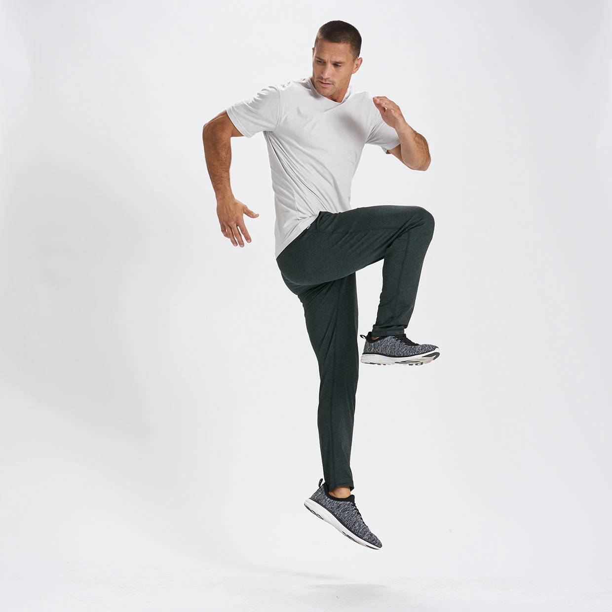 Ponto Performance Pant | Blackened Green Heather - Image 6
