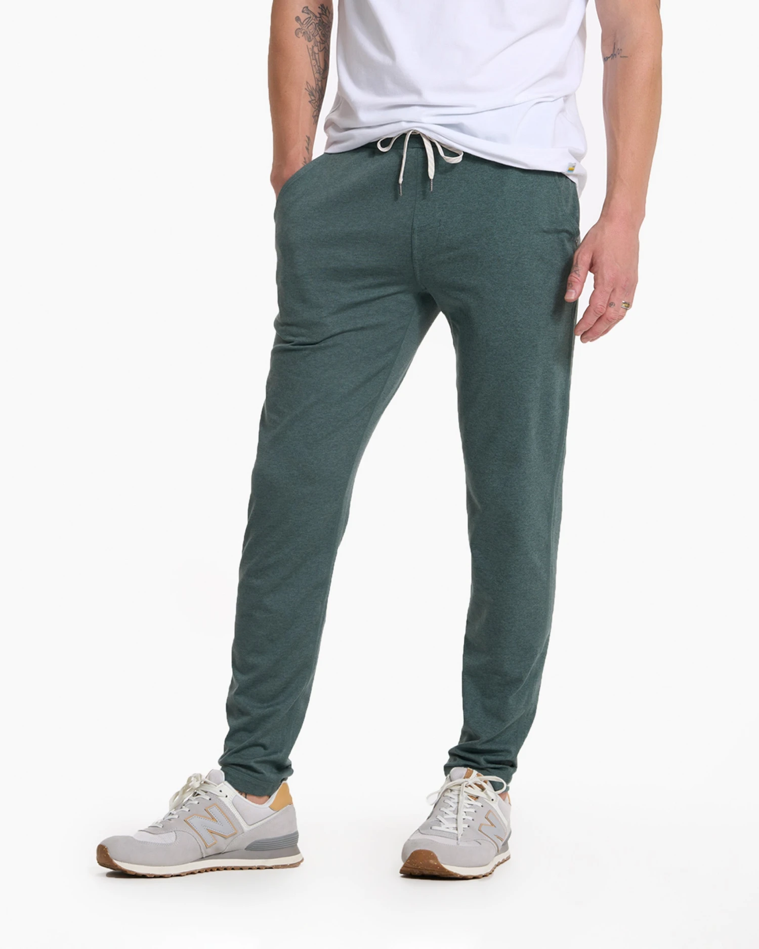 Ponto Performance Pant | Kelp Heather - Image 2