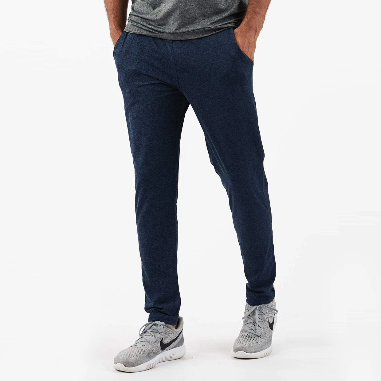 Ponto Performance Pant | Navy Heather - Image 2