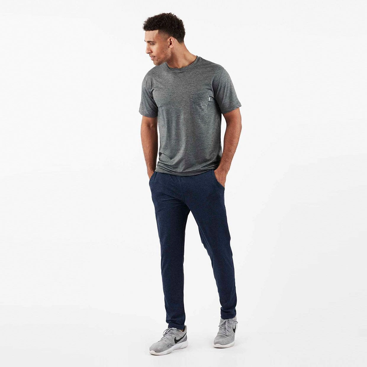 Ponto Performance Pant | Navy Heather - Image 5