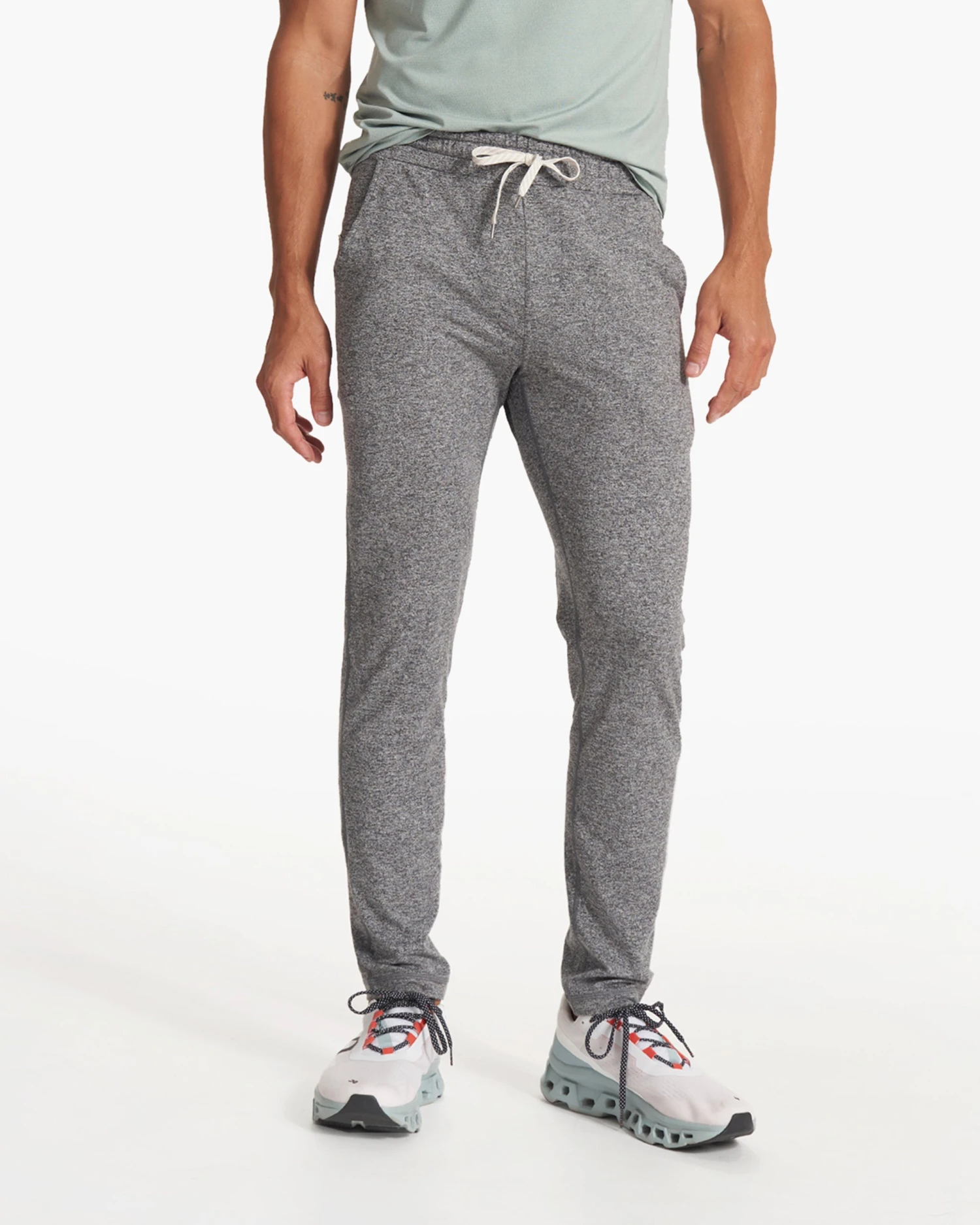 Ponto Performance Pant | Heather Grey - Image 2