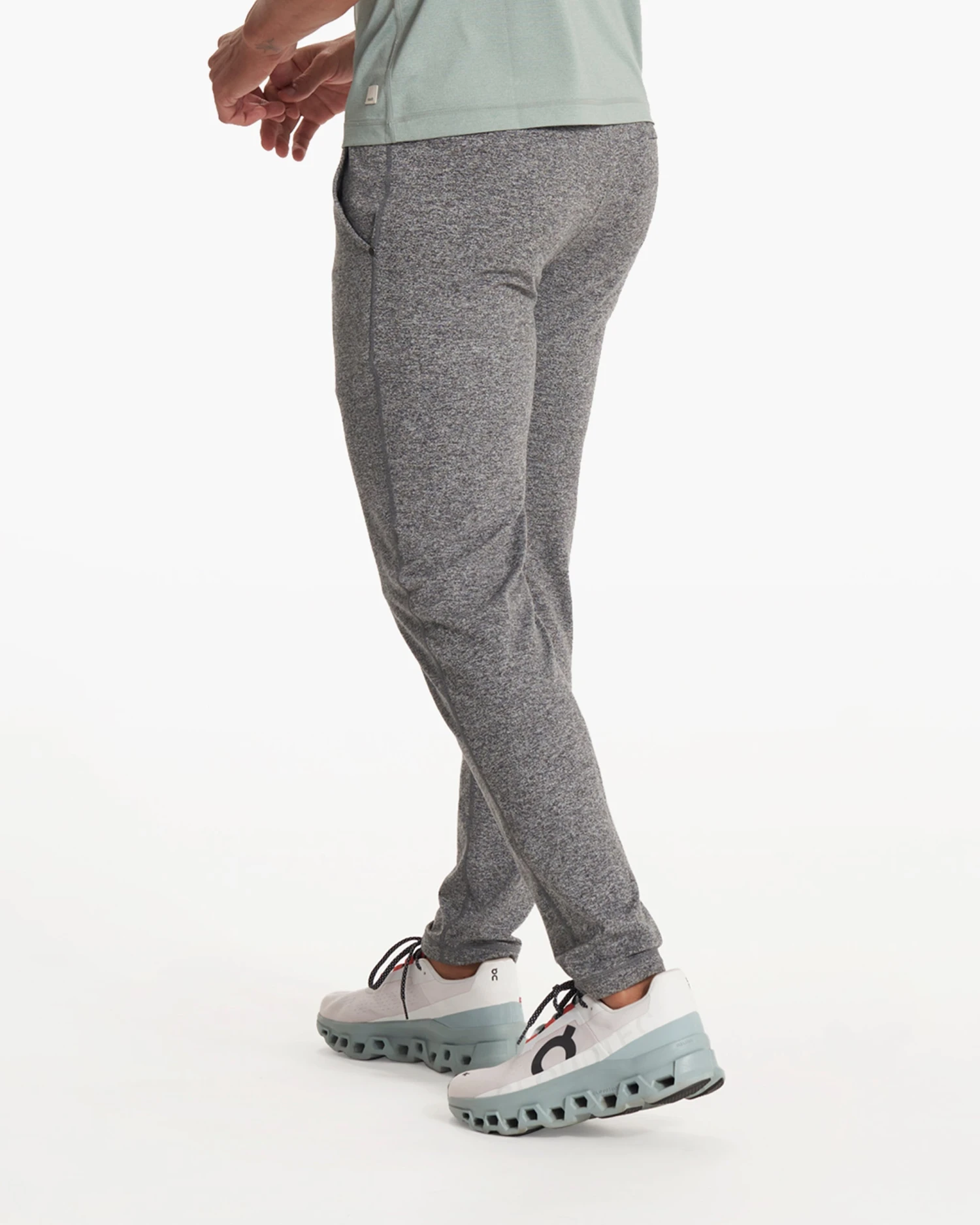 Ponto Performance Pant | Heather Grey - Image 3