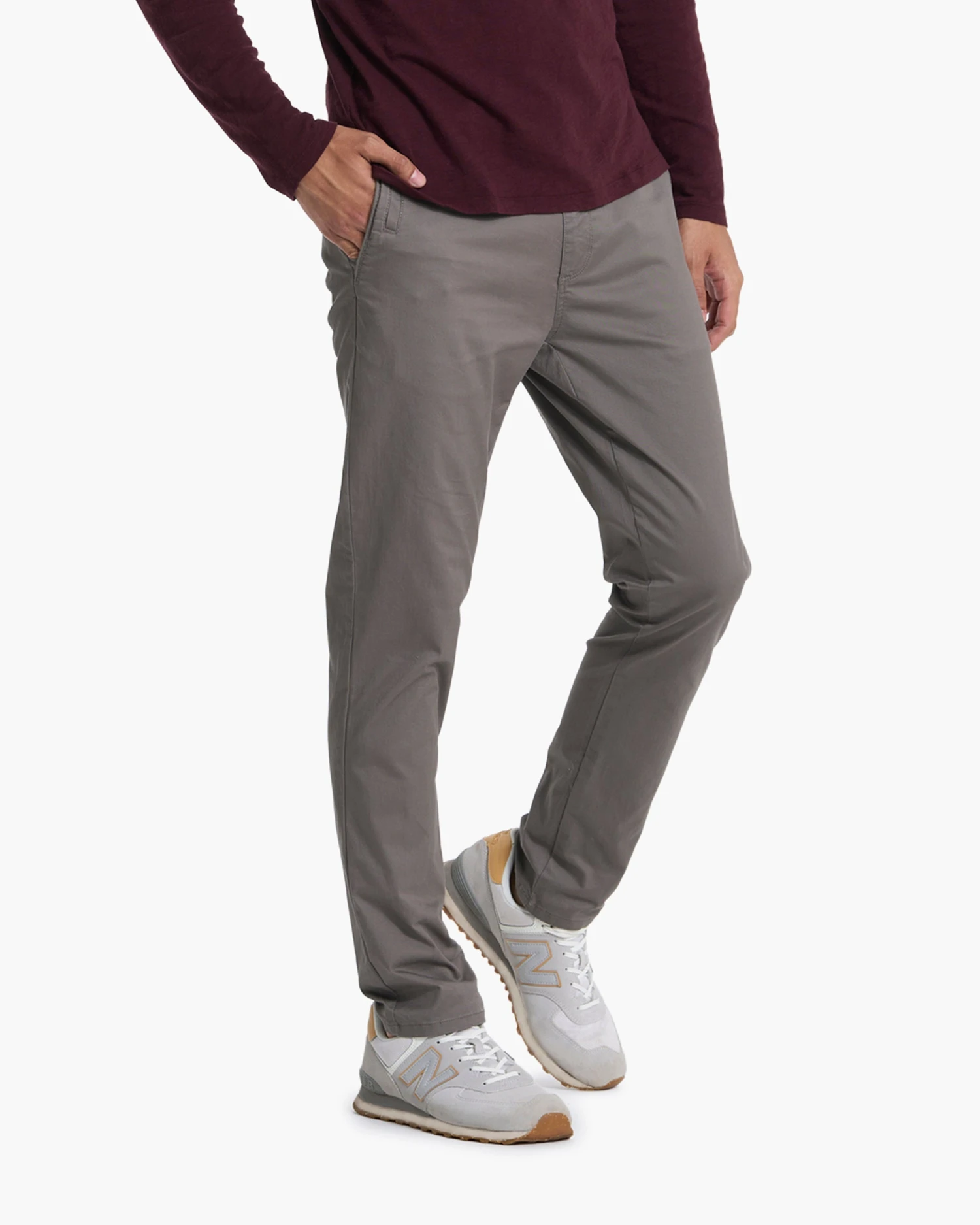 Collins Chino Pant | Cocoa - Image 2